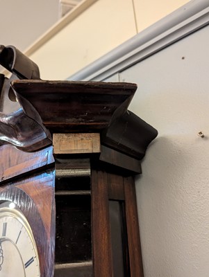 Lot 213 - A rosewood Vienna regulator wall clock