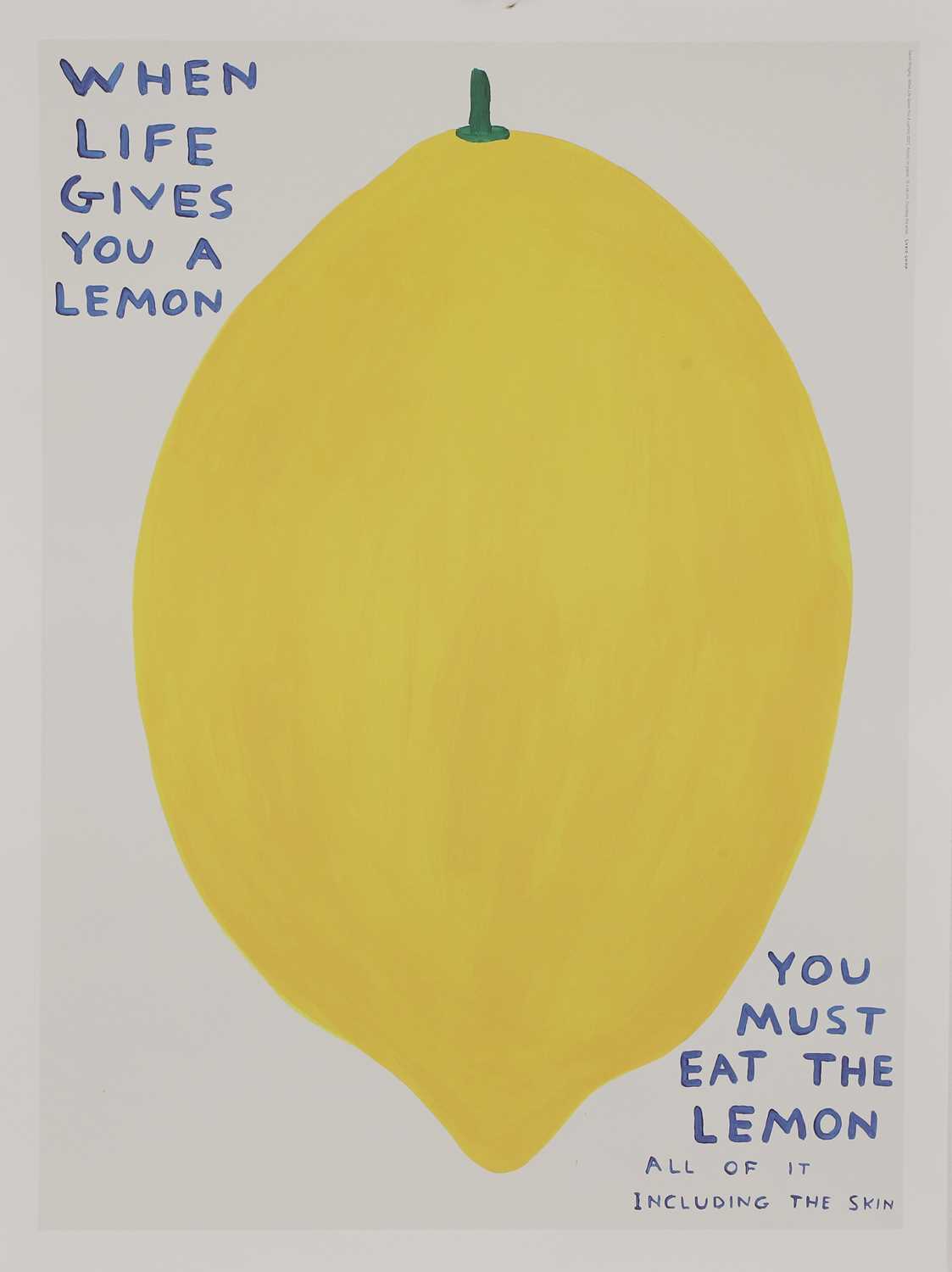 Lot 302 - David Shrigley (b.1968)