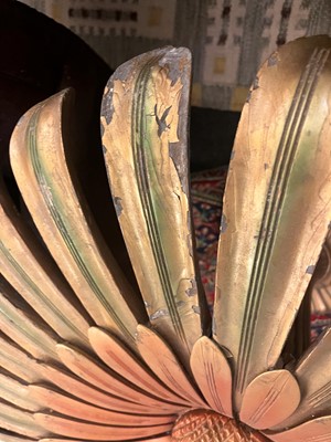 Lot 136 - A matched pair of gilt table bases