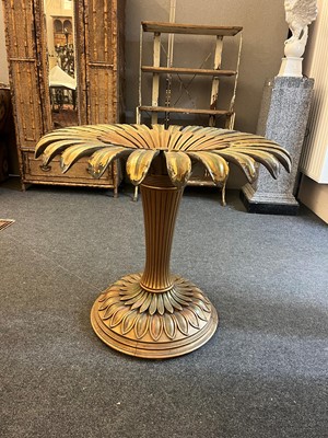 Lot 136 - A matched pair of gilt table bases