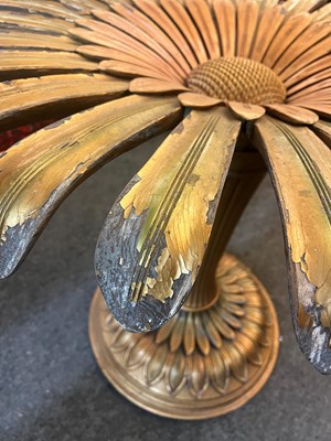 Lot 136 - A matched pair of gilt table bases