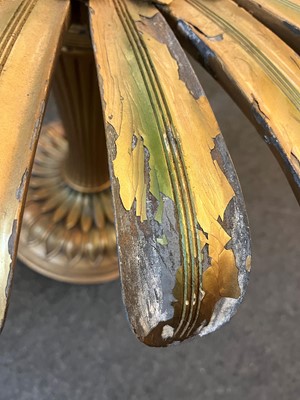 Lot 136 - A matched pair of gilt table bases