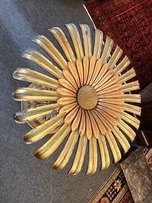 Lot 136 - A matched pair of gilt table bases