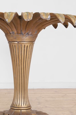 Lot 136 - A matched pair of gilt table bases