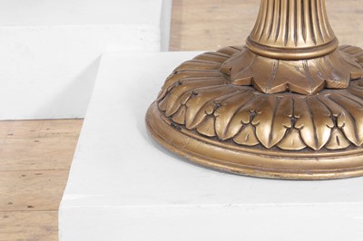 Lot 136 - A matched pair of gilt table bases