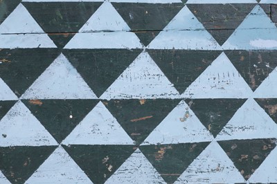Lot 219 - A painted pine chest