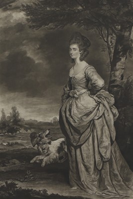 Lot 147 - A set of seven portrait mezzotint engravings