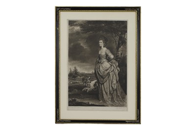 Lot 147 - A set of seven portrait mezzotint engravings