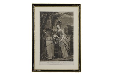 Lot 147 - A set of seven portrait mezzotint engravings