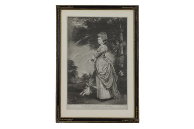 Lot 147 - A set of seven portrait mezzotint engravings