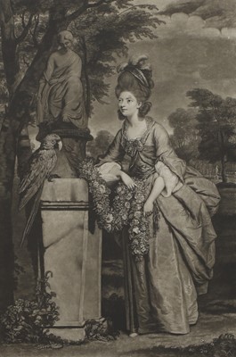 Lot 147 - A set of seven portrait mezzotint engravings