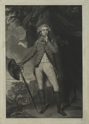 Lot 62 - A set of nine portrait mezzotint engravings