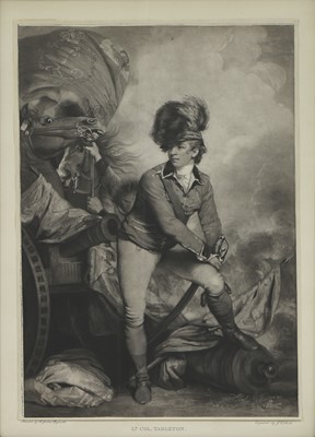 Lot 62 - A set of nine portrait mezzotint engravings