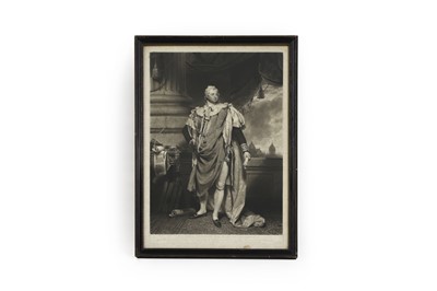 Lot 62 - A set of nine portrait mezzotint engravings