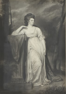 Lot 62 - A set of nine portrait mezzotint engravings