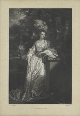 Lot 62 - A set of nine portrait mezzotint engravings