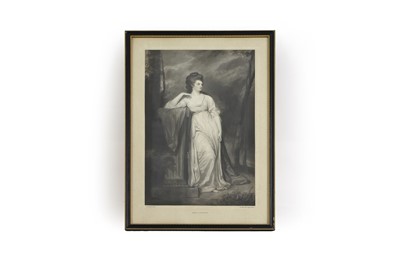 Lot 62 - A set of nine portrait mezzotint engravings