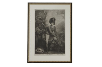 Lot 62 - A set of nine portrait mezzotint engravings