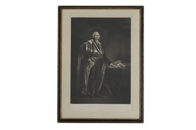 Lot 62 - A set of nine portrait mezzotint engravings