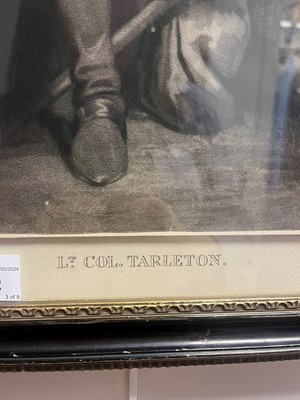 Lot 62 - A set of nine portrait mezzotint engravings