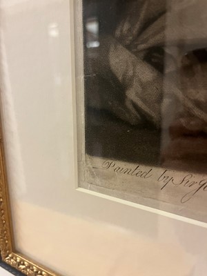 Lot 62 - A set of nine portrait mezzotint engravings
