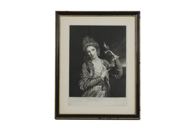 Lot 62 - A set of nine portrait mezzotint engravings