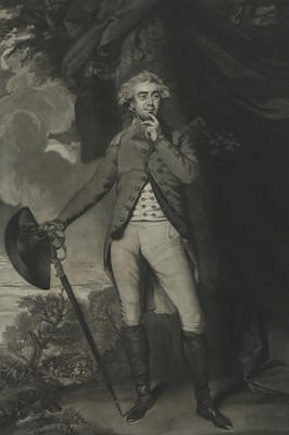 Lot 62 - A set of nine portrait mezzotint engravings
