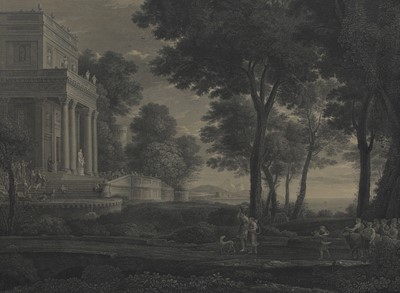 Lot 36 - A set of eight landscape prints