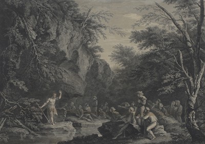Lot 36 - A set of eight landscape prints