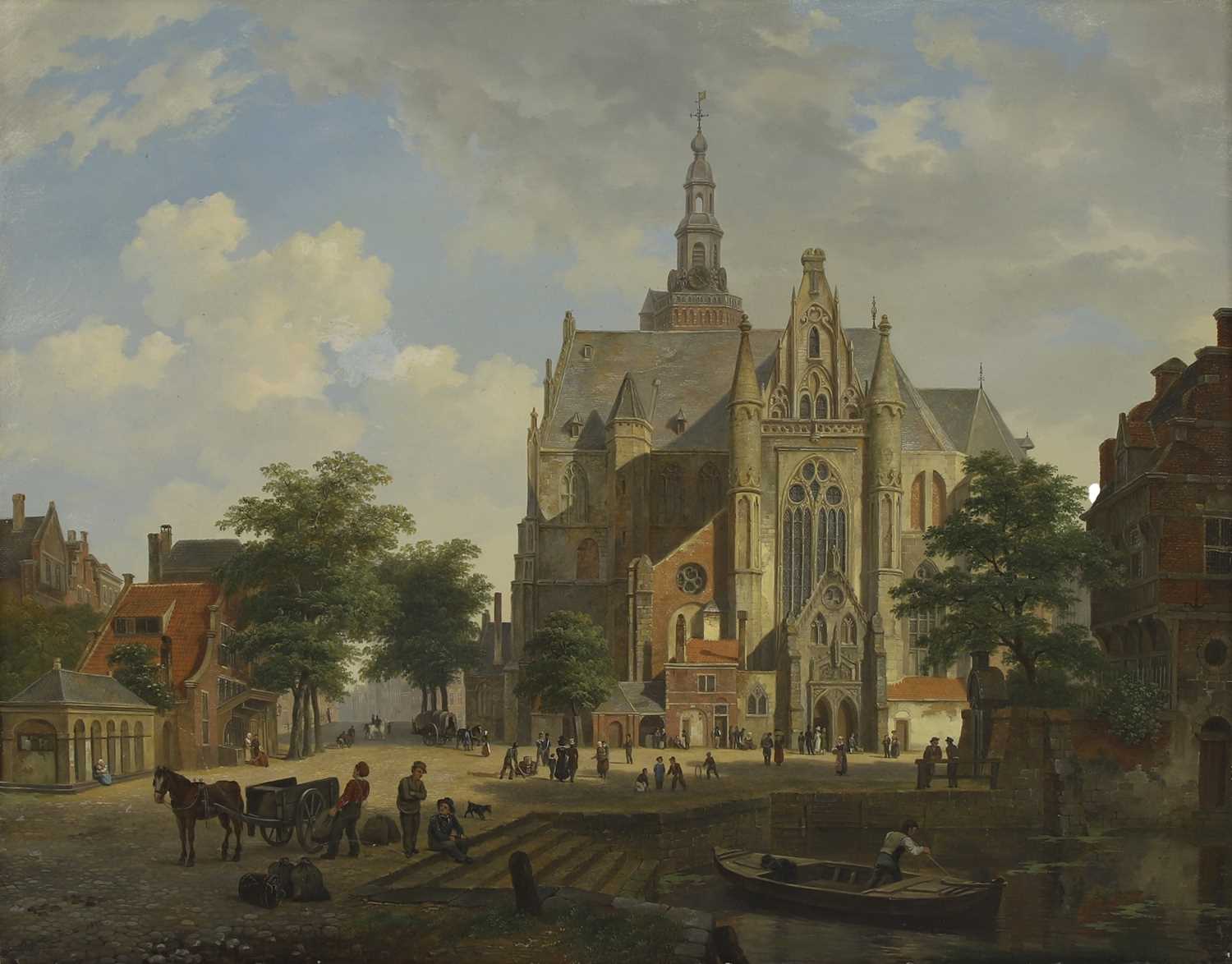 Lot 55 - Bartholomeus Johannes van Hove (Dutch, 1790-1880)