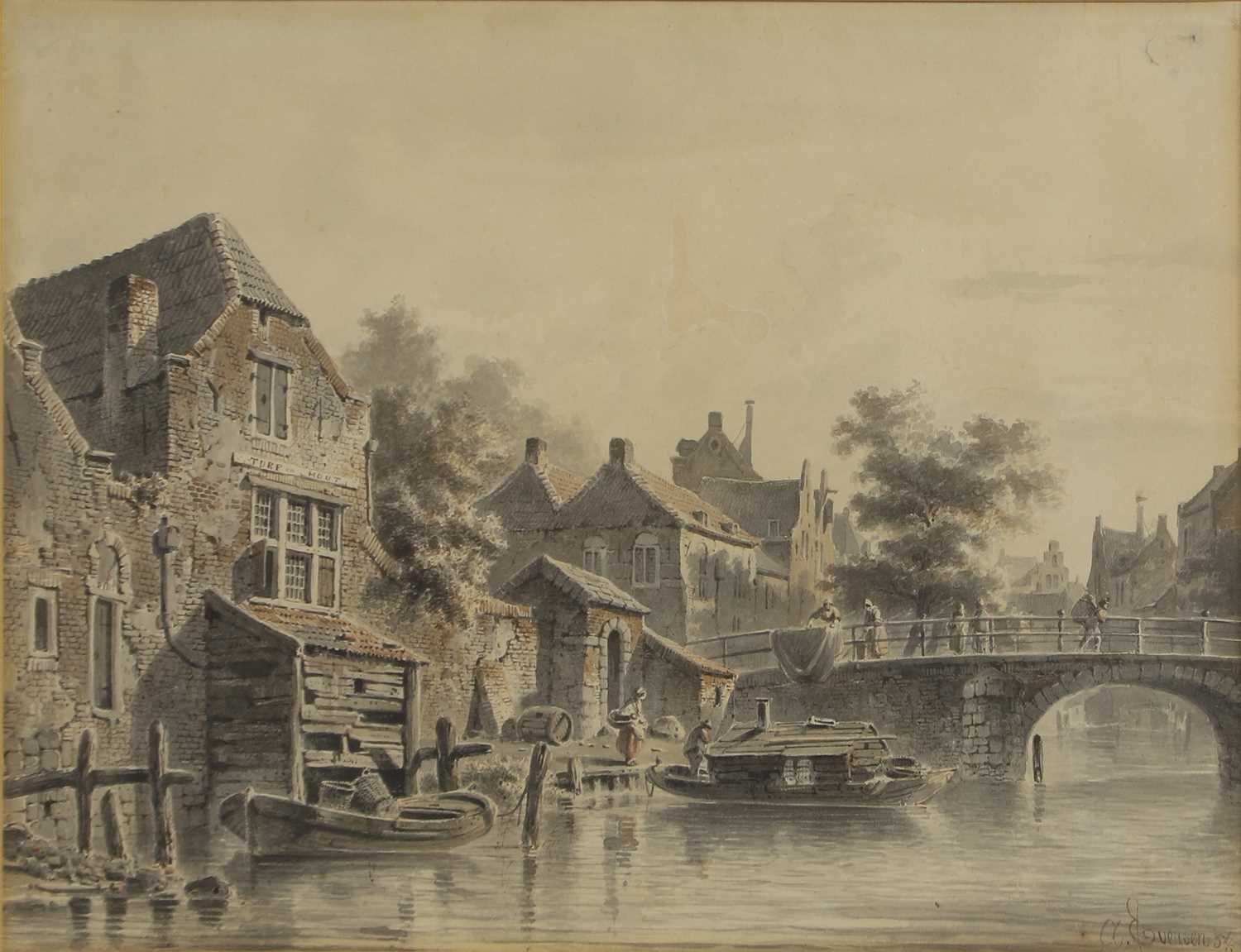 Lot 75 - Adrianus Eversen (Dutch, 1818-1897)