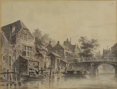 Lot 75 - Adrianus Eversen (Dutch, 1818-1897)