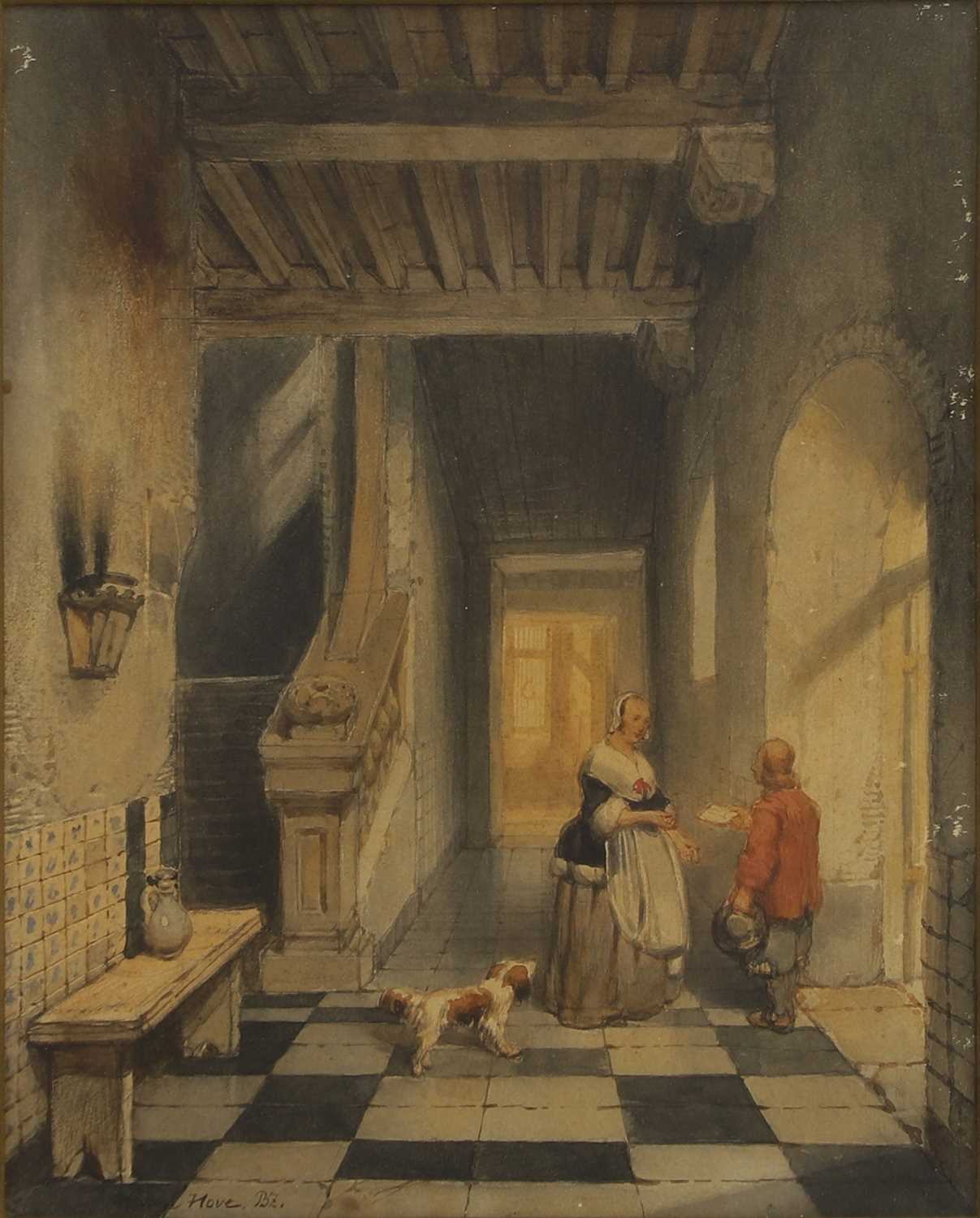 Lot 84 - Hubertus van Hove (Dutch, 1814-1865)