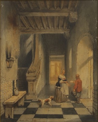 Lot 84 - Hubertus van Hove (Dutch, 1814-1865)