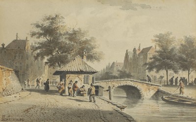 Lot 76 - Adrianus Eversen (Dutch, 1818-1897)