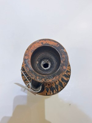 Lot 99 - An Attic black-figured lekythos attributed to the Class of Athens 581