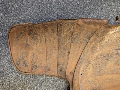 Lot 153 - A part suit of armour