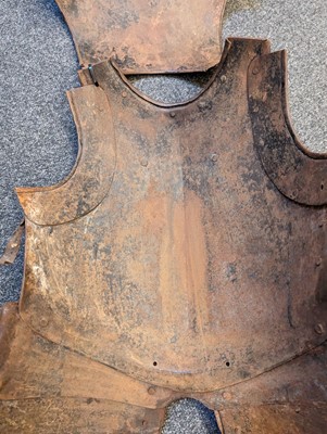 Lot 153 - A part suit of armour