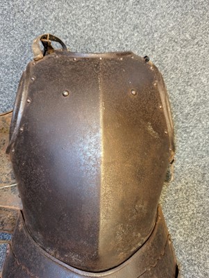 Lot 153 - A part suit of armour