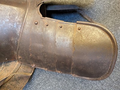 Lot 153 - A part suit of armour