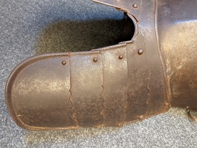 Lot 153 - A part suit of armour