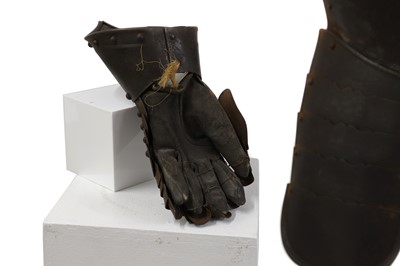 Lot 153 - A part suit of armour