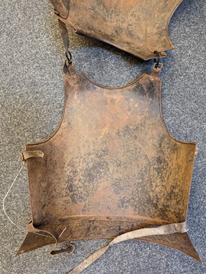 Lot 153 - A part suit of armour