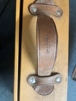 Lot 88 - A Louis Vuitton monogrammed canvas wardrobe trunk