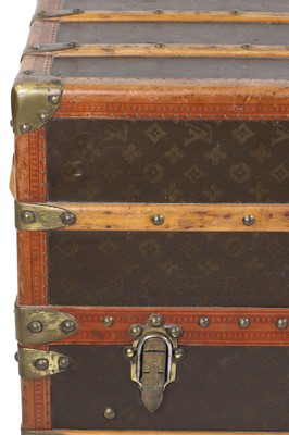 Lot 88 - A Louis Vuitton monogrammed canvas wardrobe trunk