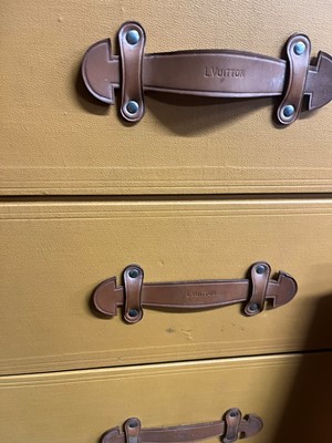Lot 88 - A Louis Vuitton monogrammed canvas wardrobe trunk