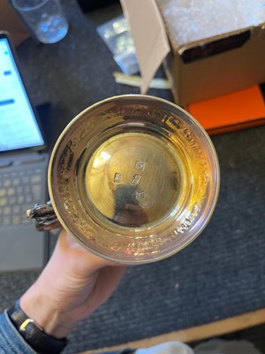 Lot 2 - A George III silver mug