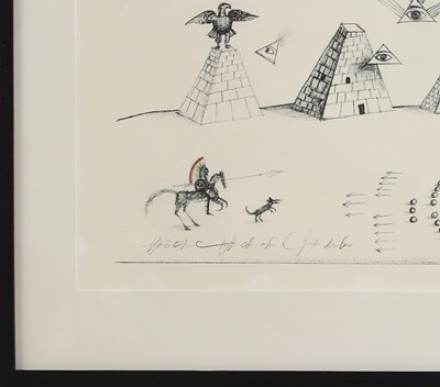 Lot 91 - Saul Steinberg (Romanian-American, 1914-1999)