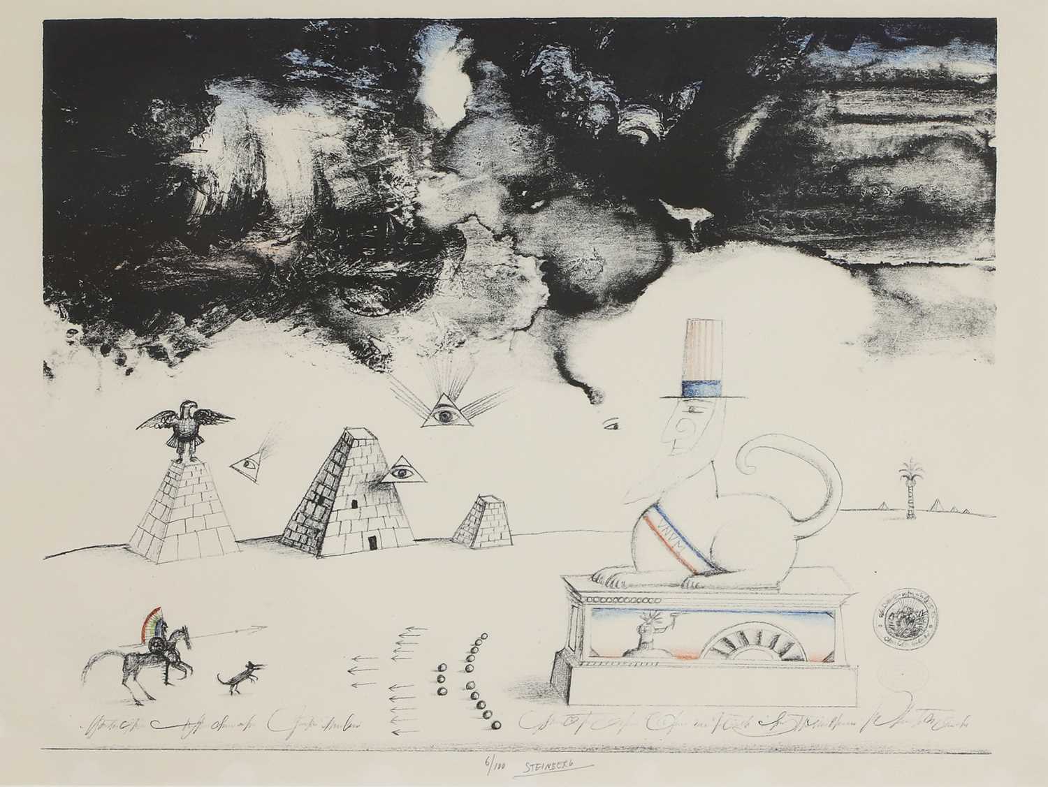 Lot 91 - Saul Steinberg (Romanian-American, 1914-1999)