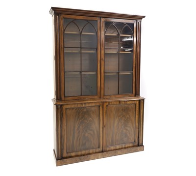 Lot 360 - A mahogany bookcase